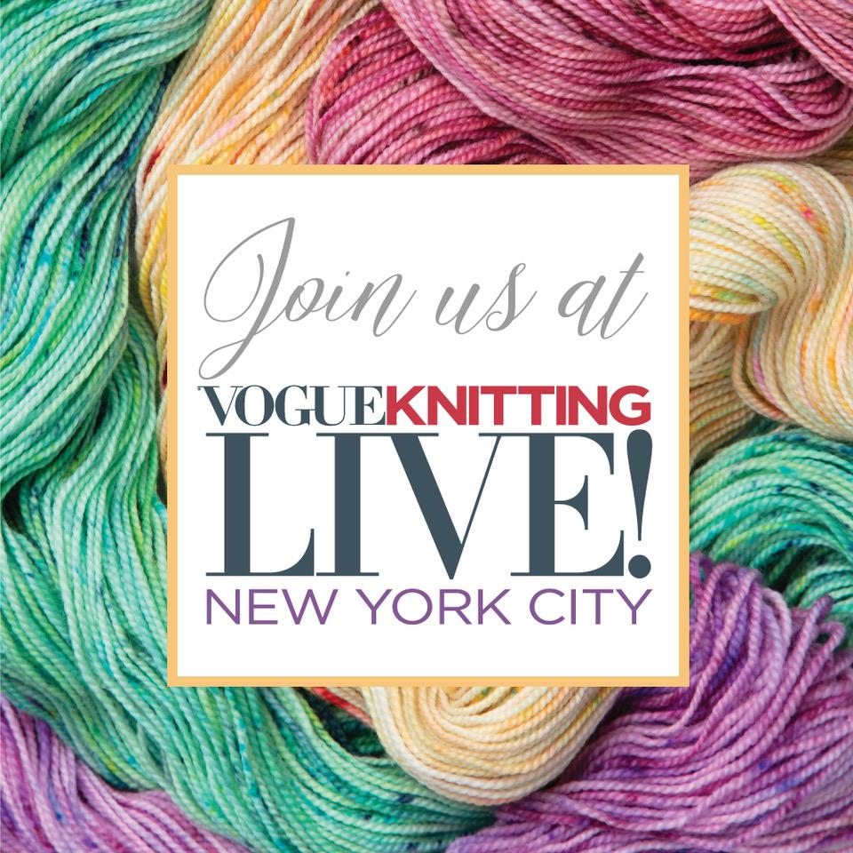 Vogue Knitting Live! New York City 2019 Sierra Yarn